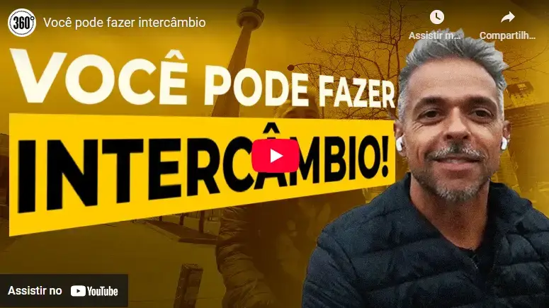 Você pode fazer intercâmbio!